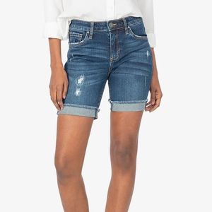 Kut from the Kloth Blue Jean Shorts